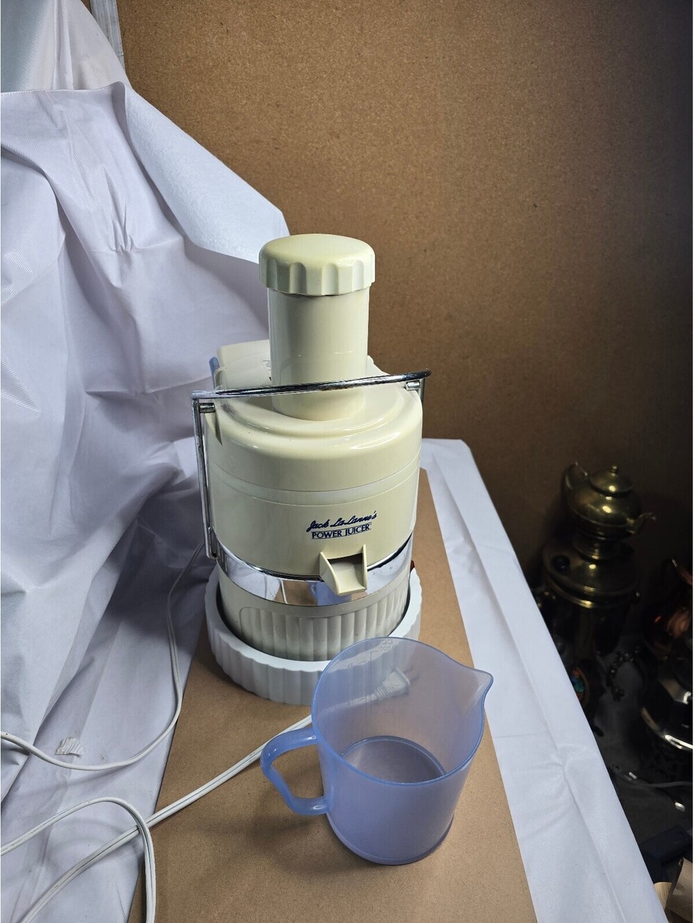 Jack LaLanne Power Juicer CL-003AP White Juice Extractor - Complete